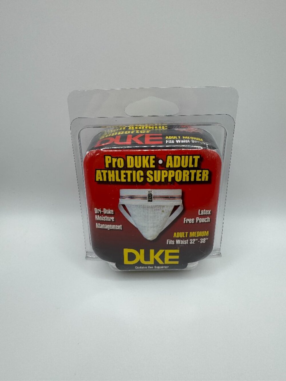 Pro Duke Vintage Men's Athletic Supporter Jock Strap Size Medium 32"-38" NEW NOS